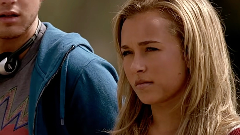 Claire stares with determination in Heroes