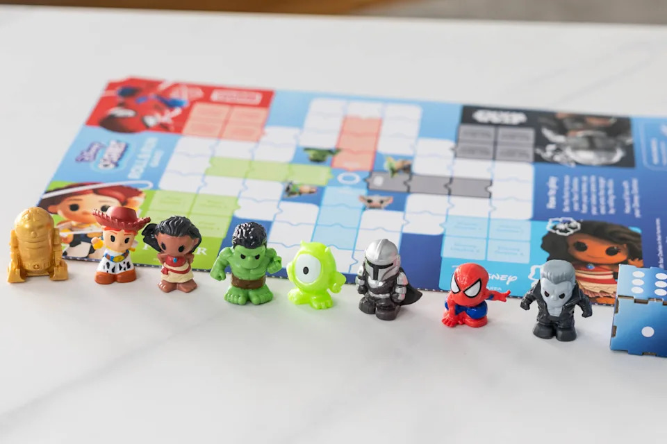 Some of the Woolworths Ooshies available.