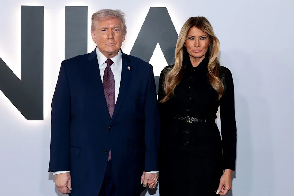 President Donald Trump and First Lady Melania Trump attend Amazon MGM's 'Melania' World Premiere at the Kennedy Center in Washington on Jan. 29, 2026.Credit: Dimitrios Kambouris/Getty