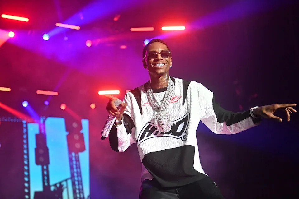 Rapper Soulja Boy performs onstage during Hot 107.9 Birthday Bash 2026 at State Farm Arena on May 24, 2026 in Atlanta, Georgia.