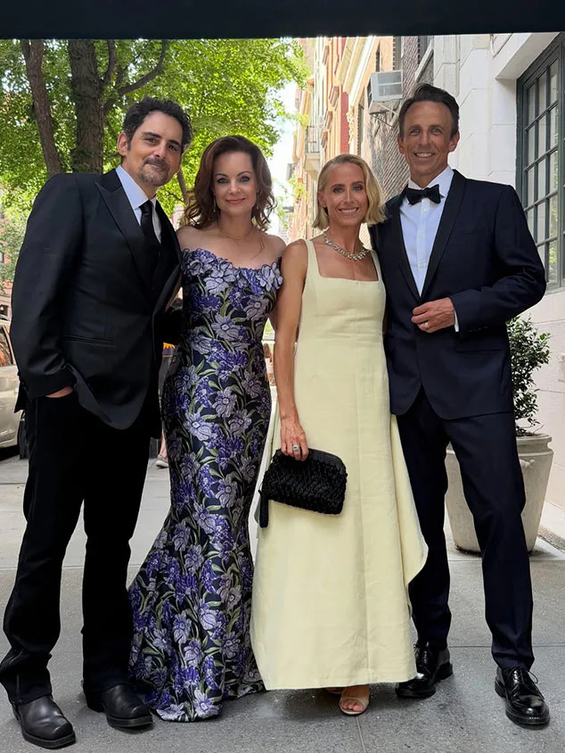 Brad Paisley, Kimberly Williams Paisley, Seth Meyers & Alexi Ashe