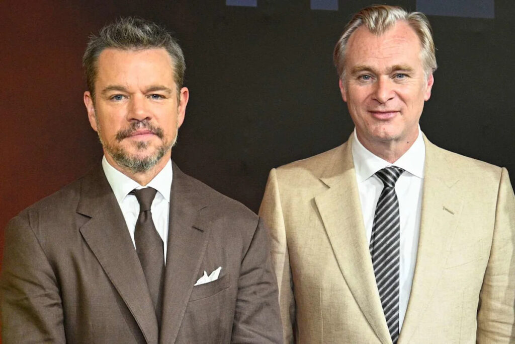 Matt Damon says Christopher Nolan looked ‘like a drowned rat’ while filming intense scene for “The” “Odyssey”
