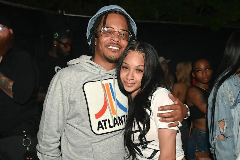 T.I. and his daughter Deyjah Harris in Atlanta on April 20, 2023Credit: Prince Williams/Wireimage