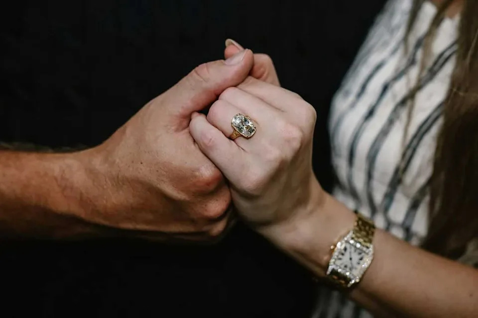 Travis Kelce and Taylor Swift announced their engagement in an August 2025 instagram postCredit: Taylor Swift & Travis Kelce