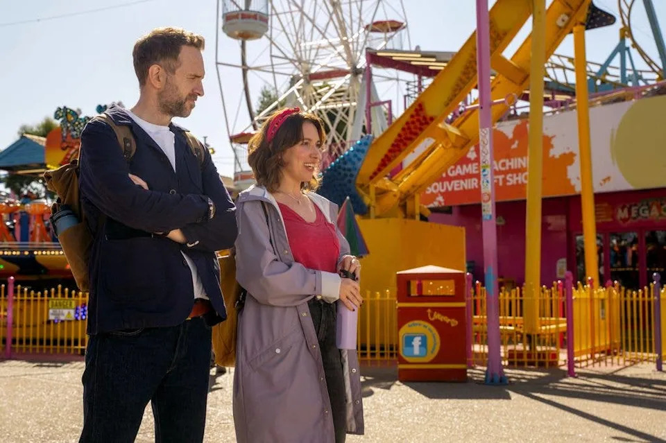 Rafe Spall and Esther Smith in Trying