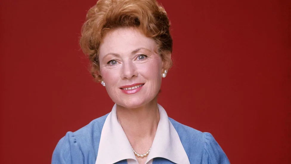 Marion Ross as Marion Cunningham on Happy Days, dated 1975.