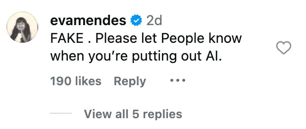 Eva checked the account