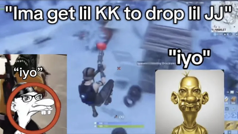 What Does ‘IYO’ Mean? The Origin And Meaning Of The Viral ‘Fortnite’ Meme Sound Explained What Does ‘IYO’ Mean? The Origin And Meaning Of The Viral ‘Fortnite’ Meme Sound Explained