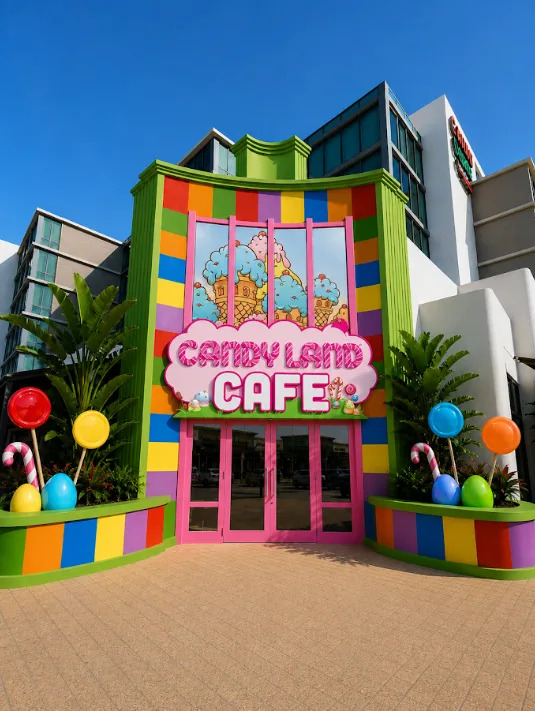 Candy Land Cafe (PHOTO: Bucket Listers and Hasbro)