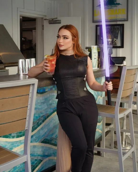 Margaritaville Hotel San Diego's LandShark Bar & Grill turns into 'Lunar Landing Bar' (Credit: Caitlin Christine)