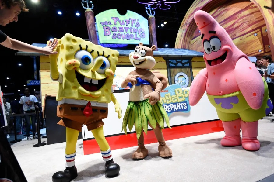 SpongeBob’s birthday: San Diego Comic SpongeBob’s birthday: San Diego Comic