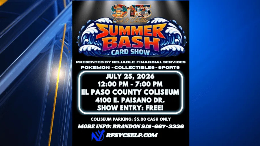 915 Cards & Collectibles to host Summer Bash Card Show 915 Cards & Collectibles to host Summer Bash Card Show