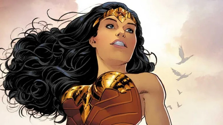 Wonder Woman standing tall