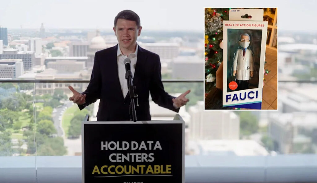 Conservatives Mock James Talarico Over Resurfaced Pic Celebrating Fauci Action Figure: ‘Keep Playing With Your Dolls’ Conservatives Mock James Talarico Over Resurfaced Pic Celebrating Fauci Action Figure: ‘Keep Playing With Your Dolls’