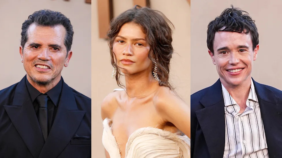 ​John Leguizamo, Zendaya, and  Elliot Page attend The Odyssey New York premiere