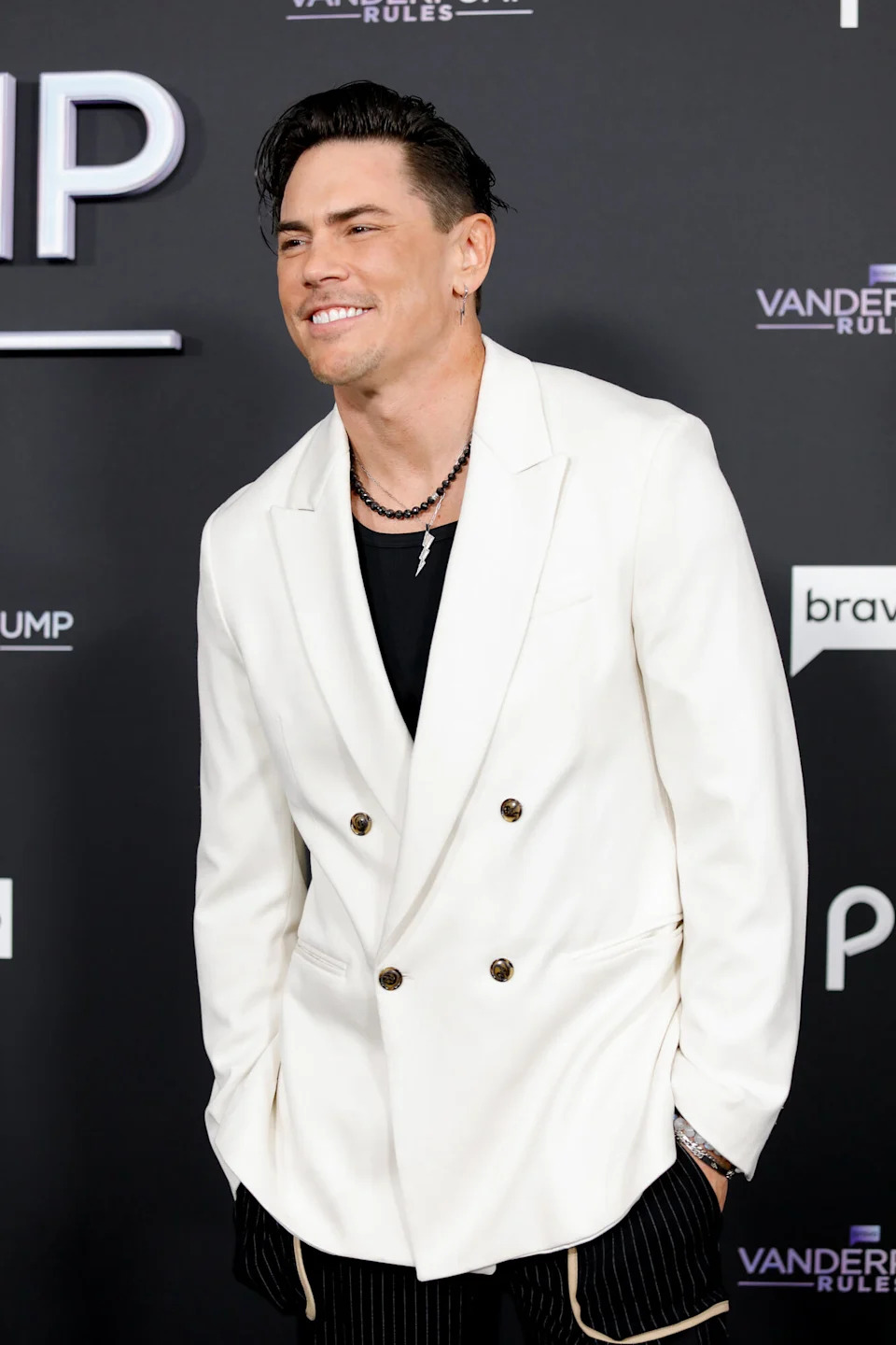 Tom Sandoval at the "Vanderpump Rules" Season 11 Premiere held at the Hollywood Palladium on January 17, 2024 in Los Angeles, California.
