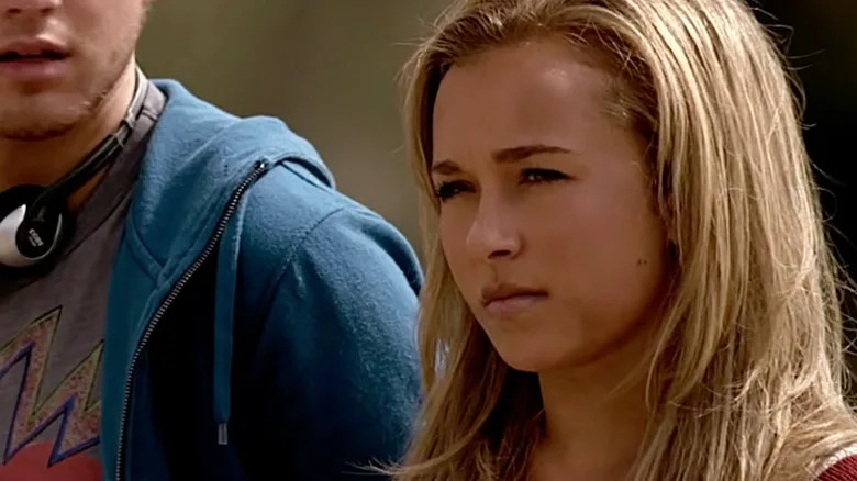 Claire stares with determination in Heroes