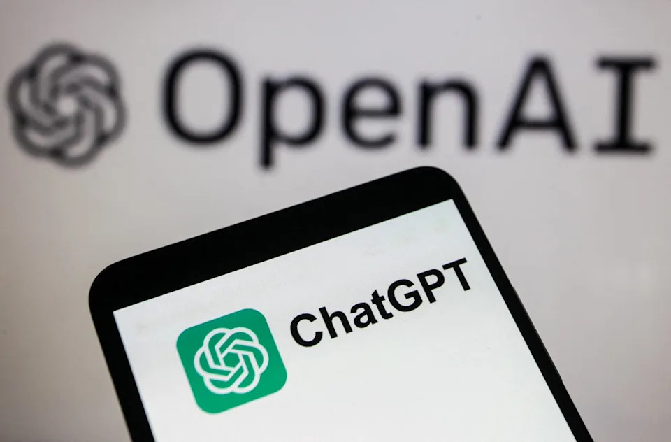 A smartphone displaying the ChatGPT application logo (AFP/Getty)