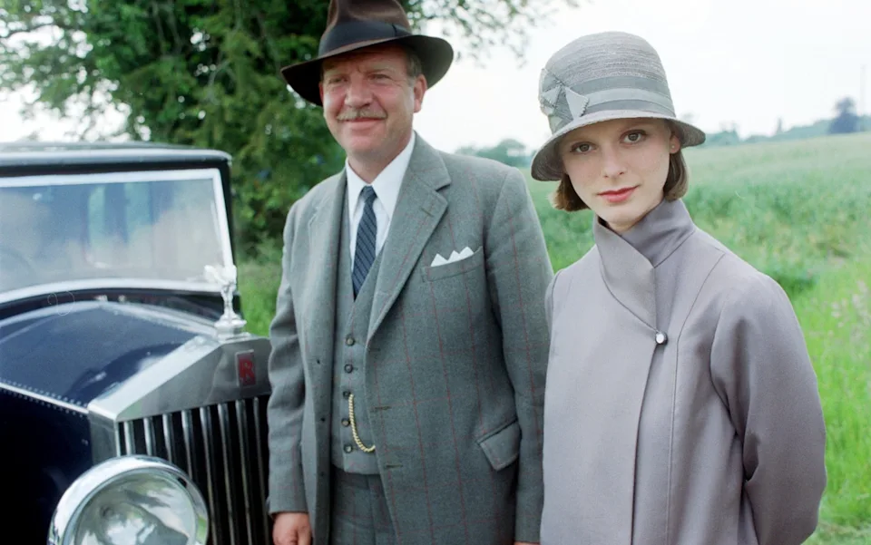 As Frank Crawley, with Emilia Fox as Mrs de Winter, in the 1997 ITV adaptation of Rebecca
