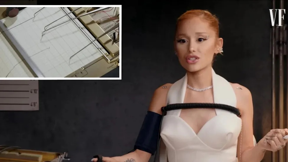 Ariana Grande Vanity Fair Lie Detector