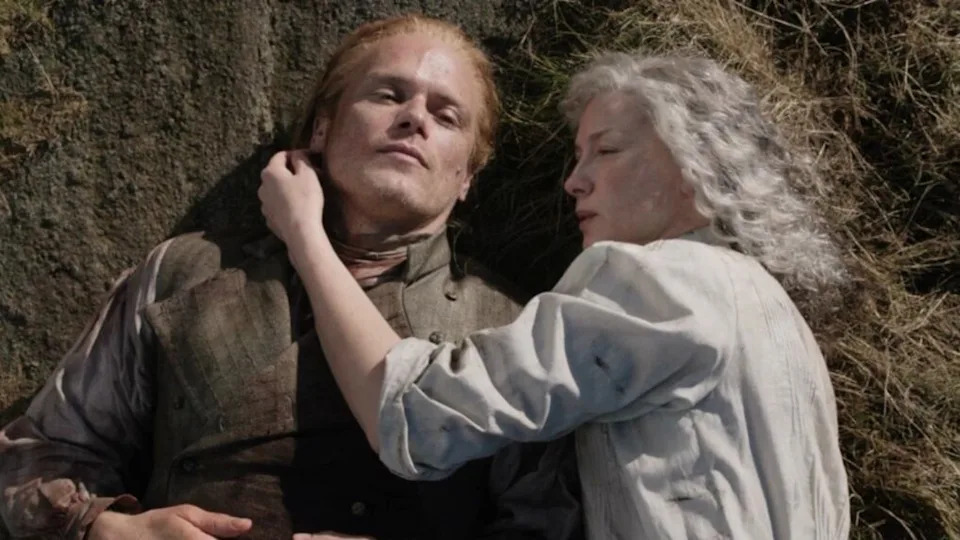 Sam Heughan and Caitriona Balfe in 'Outlander's series finale