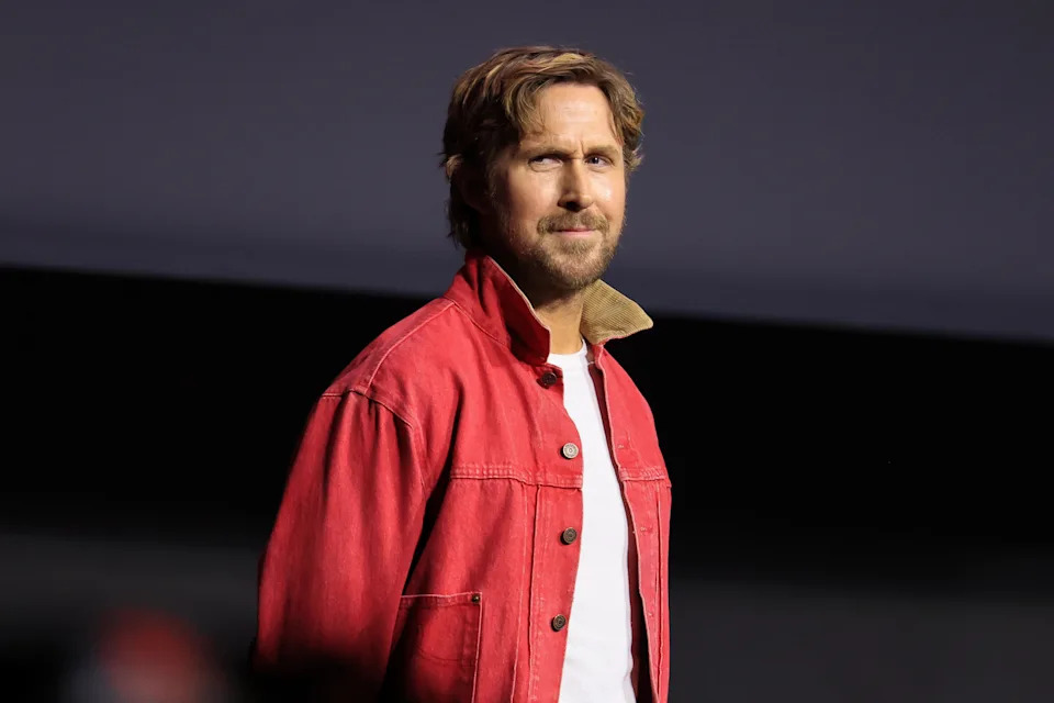Ryan Gosling onstage during the Marvel Studios Panel at 2026 San Diego Comic-Con.