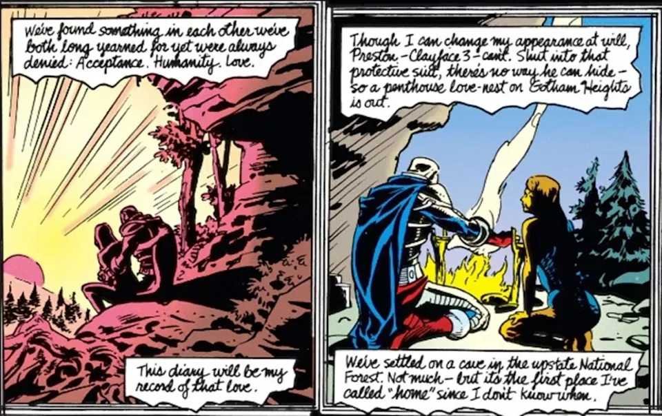 Clayface III and IV romance