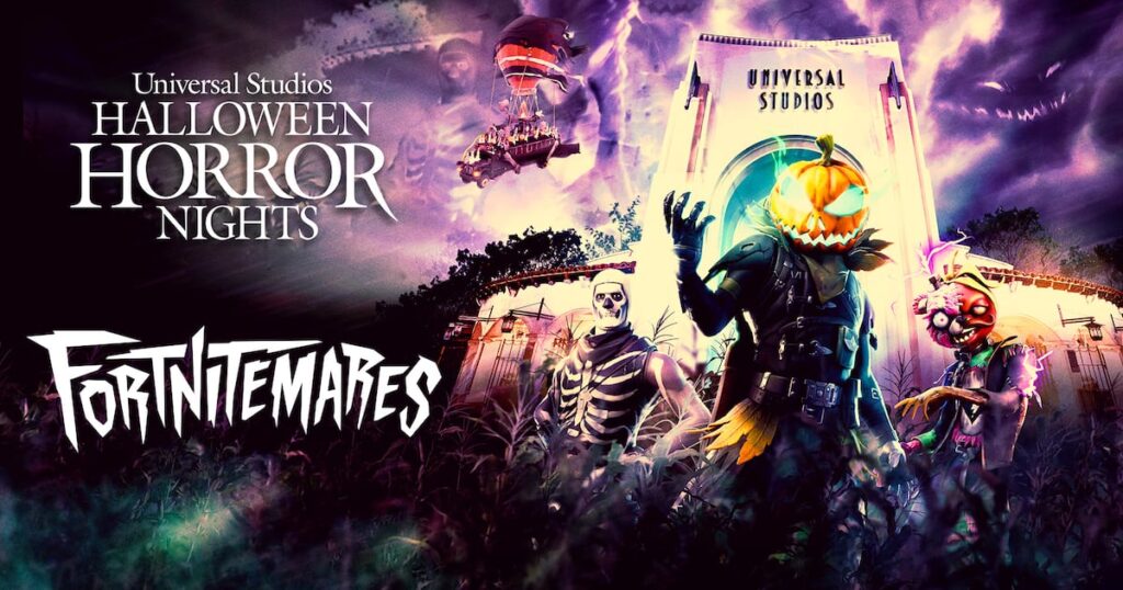 Fortnite coming to Halloween Horror Nights