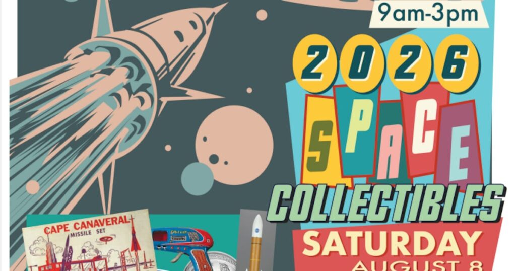 Free space collectibles show coming to Cape Canaveral this August