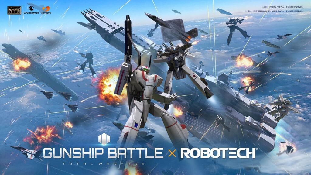 JOYCITY’s ‘Gunship Battle: Total Warfare’ Launches Collaboration with SF Anime ‘Robotech’ JOYCITY’s ‘Gunship Battle: Total Warfare’ Launches Collaboration with SF Anime ‘Robotech’