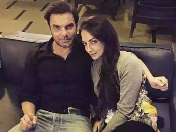 Sohail Khan and his ex-wife Seema Sajdeh.