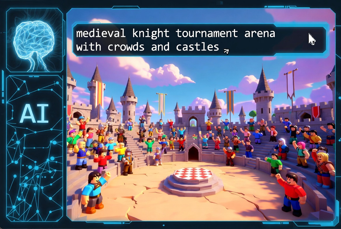 Roblox Unveils "Build": Create Games from Simple Text Prompts with AI