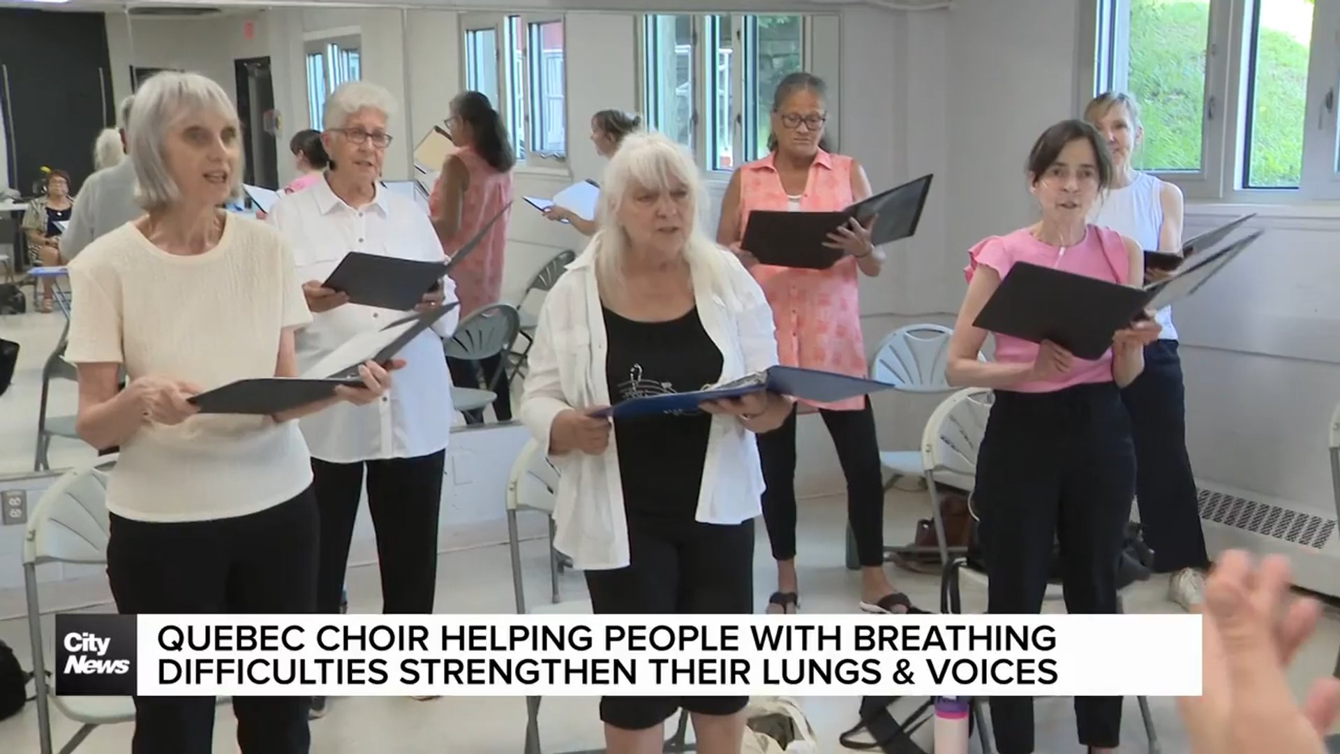 Quebec choir helps participants strengthen lungs & quality of life