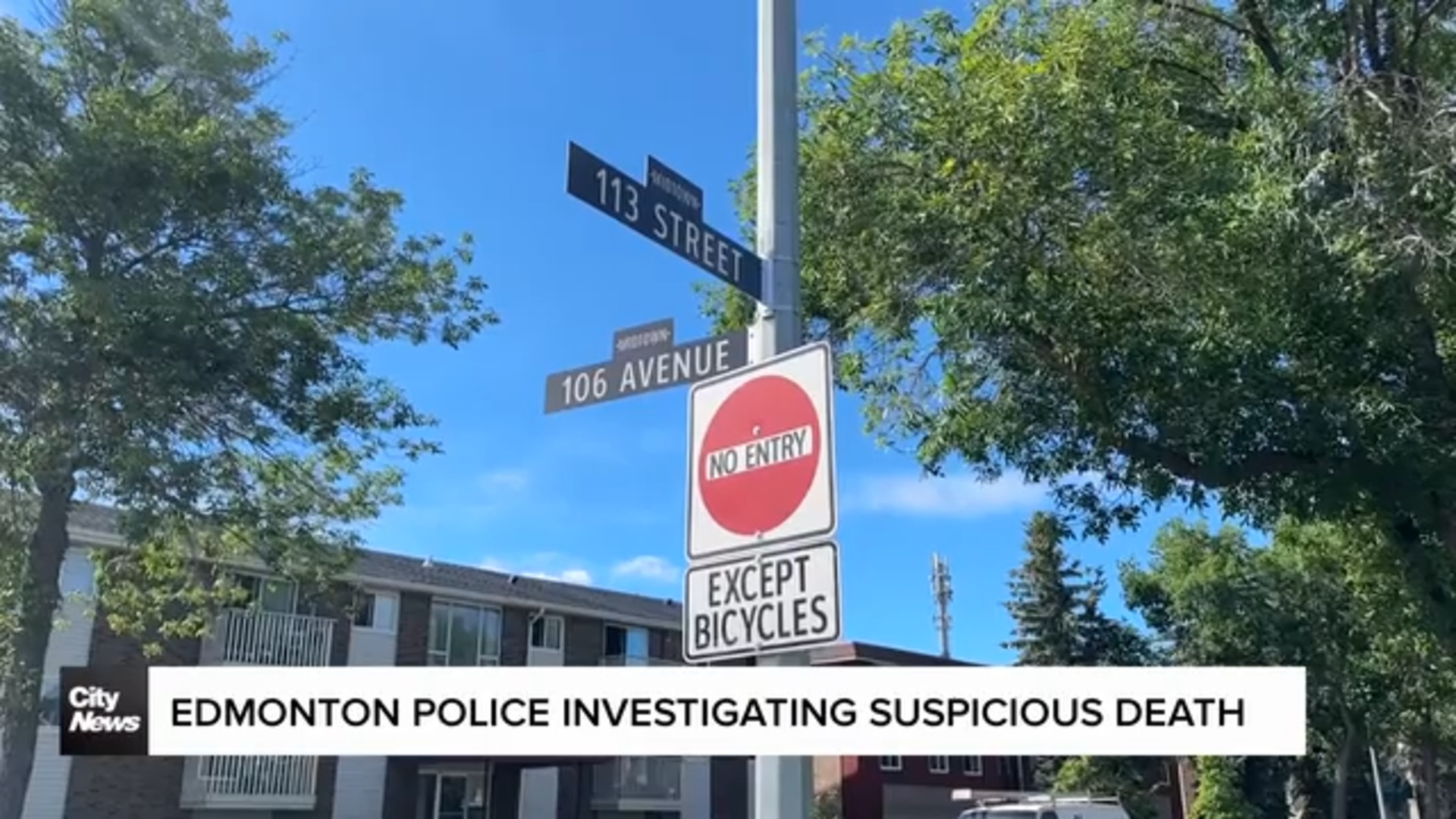 Edmonton police investigating suspicious death