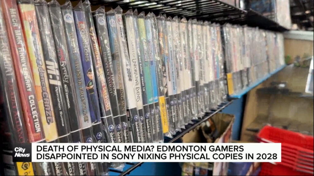 Death of physical media? Edmonton gamers disappointed Sony nixing physical copies in 2028. Death of physical media? Edmonton gamers disappointed Sony nixing physical copies in 2028.