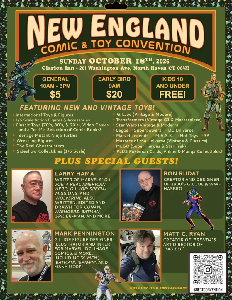 New England Comic & Toy Convention! in North Haven New England Comic & Toy Convention! in North Haven