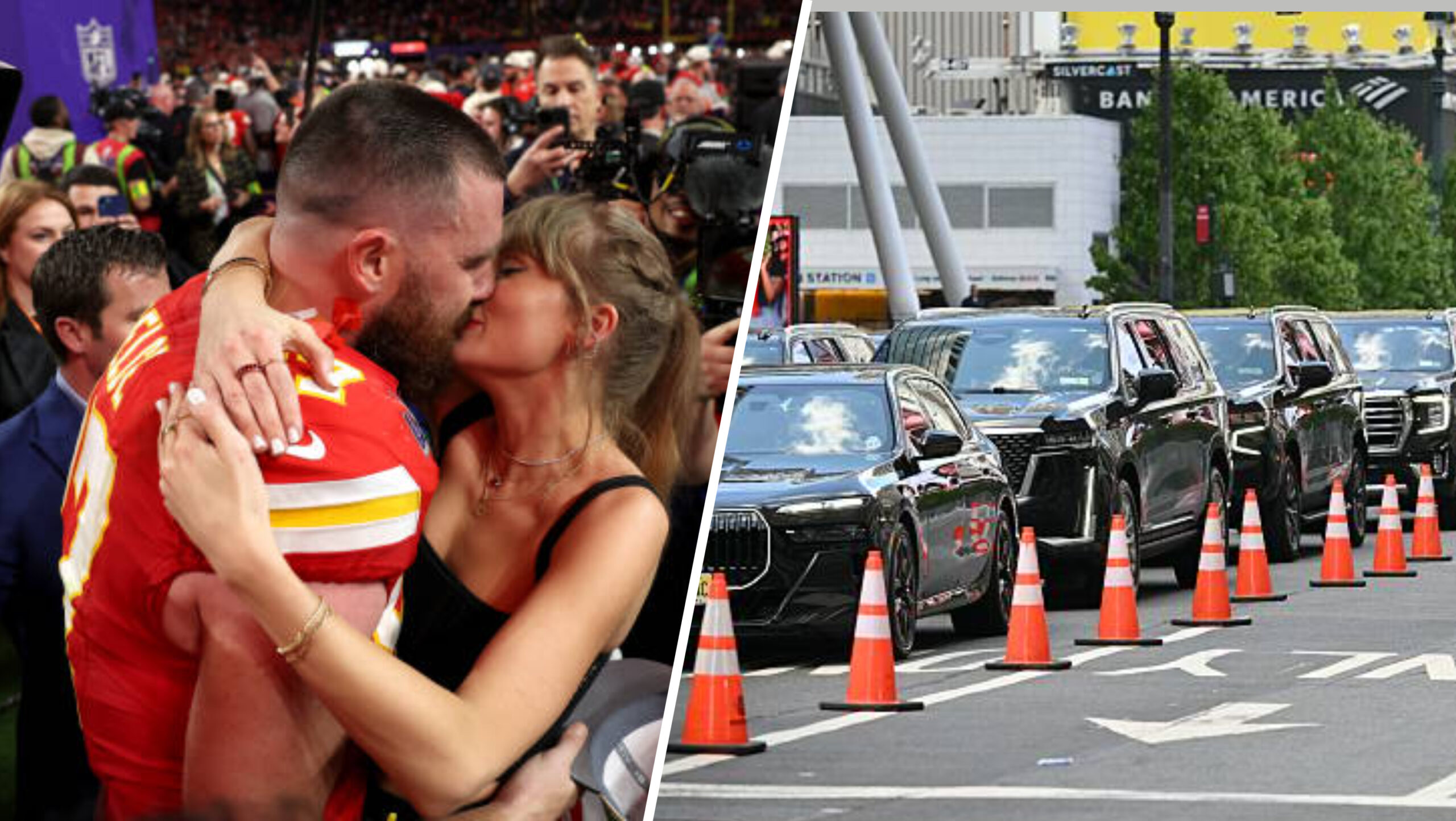 See the celebrities arriving for the Swift-Kelce wedding celebration