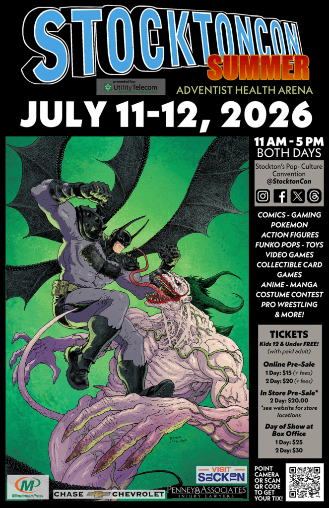 StocktonCon Summer Returns to Downtown Stockton for Its 15th Year of Pop Culture Fun