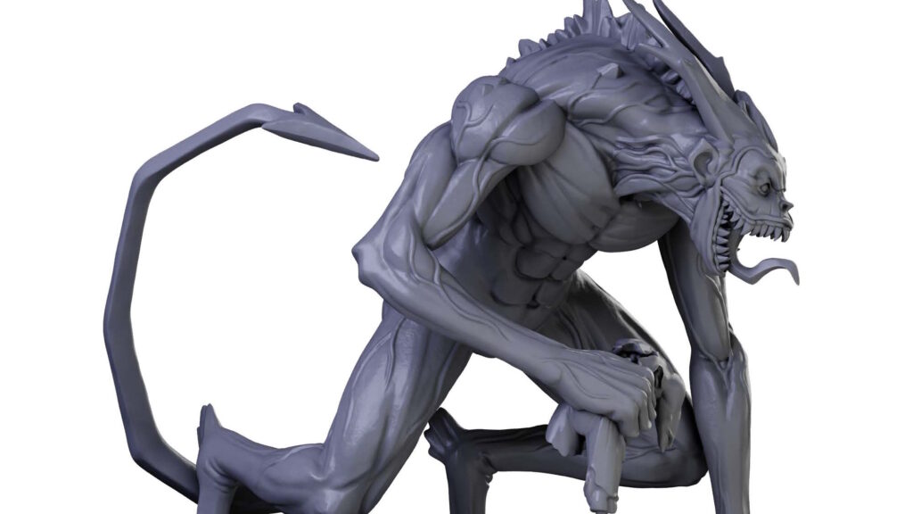 The Absolute Joker Figurine In Absolute Batman Gotham City Chronicles