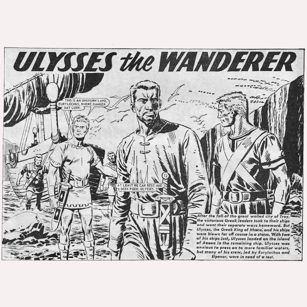 Jordi Bernet brought The Odyssey to life in comics in the 1960s Jordi Bernet brought The Odyssey to life in comics in the 1960s
