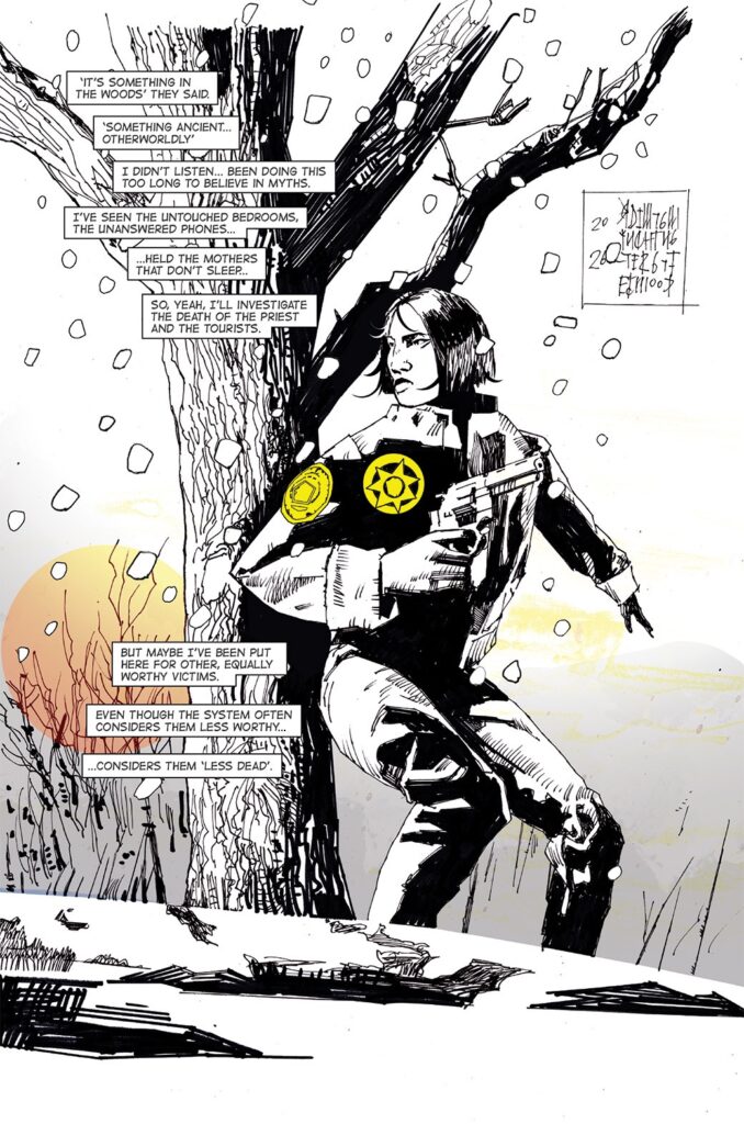 Heartwood #1 Sample Art by Warwick Fraser-Coombe