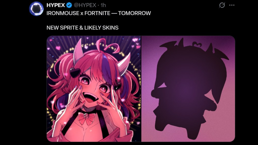 Ironmouse Fortnite Collab Teased