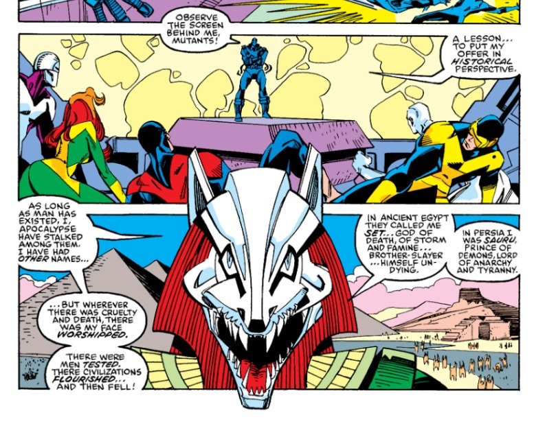 X-Factor #24 Apocalypse's history