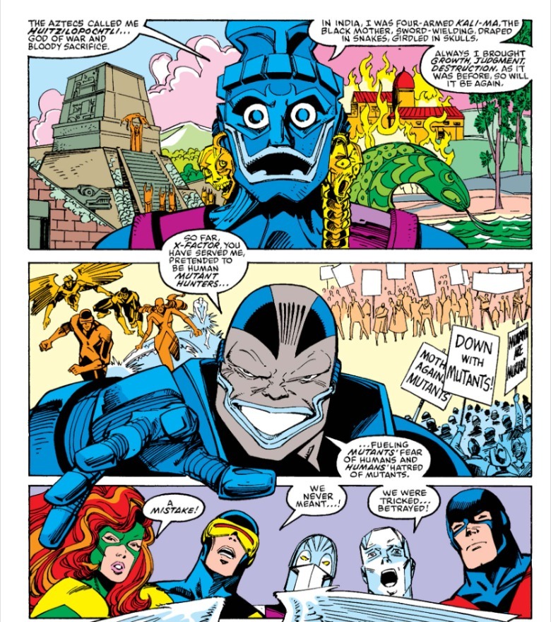 X-Factor #24 - Apocalypse origin part 2