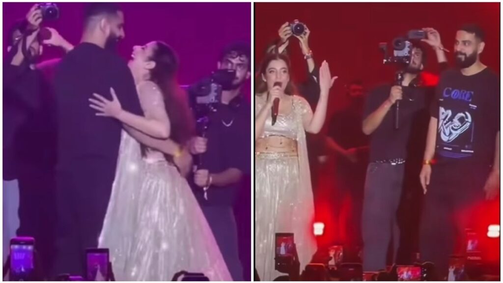 Singer Jasmine Sandlas announces engagement, introduces fiance at Delhi concert Singer Jasmine Sandlas announces engagement, introduces fiance at Delhi concert
