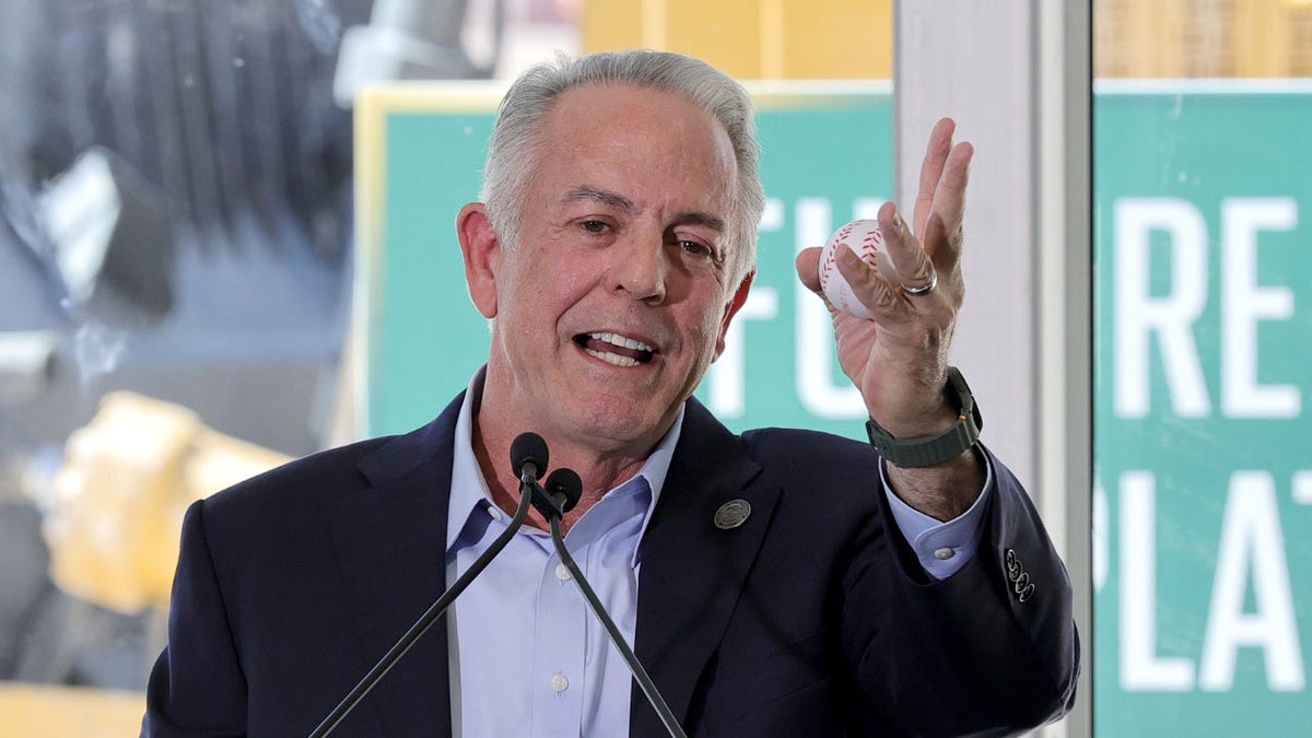 Joe Lombardo at a press conference
