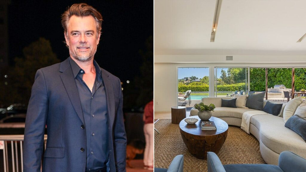 Josh Duhamel lists .9M LA home after ditching the city for off-the Josh Duhamel lists .9M LA home after ditching the city for off-the