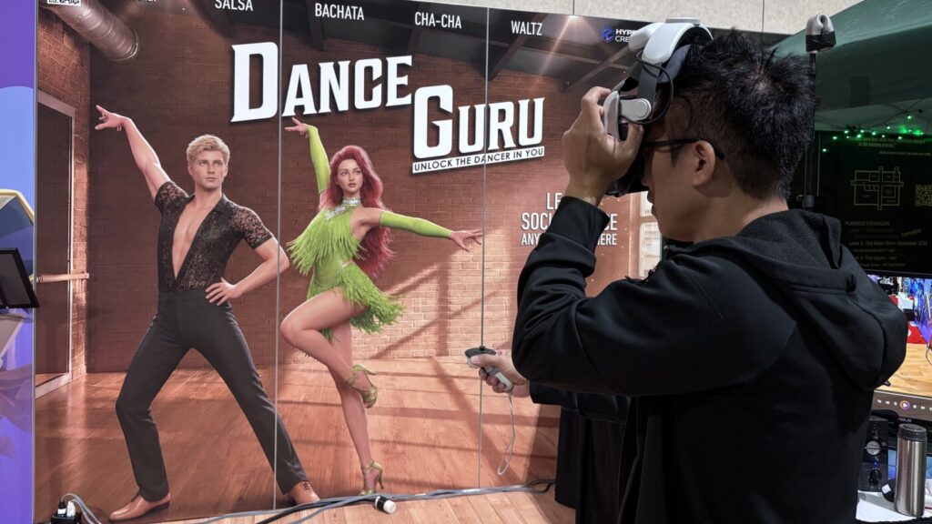 Shy on the dance floor? Virtual reality ‘partners’ aim to help you find your groove