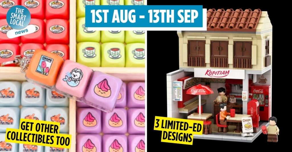 Kopitiam x Coca-Cola Mini Bricks: Blind Boxes Inspired By SG’s Coffee Shop Culture Up For Grabs Islandwide