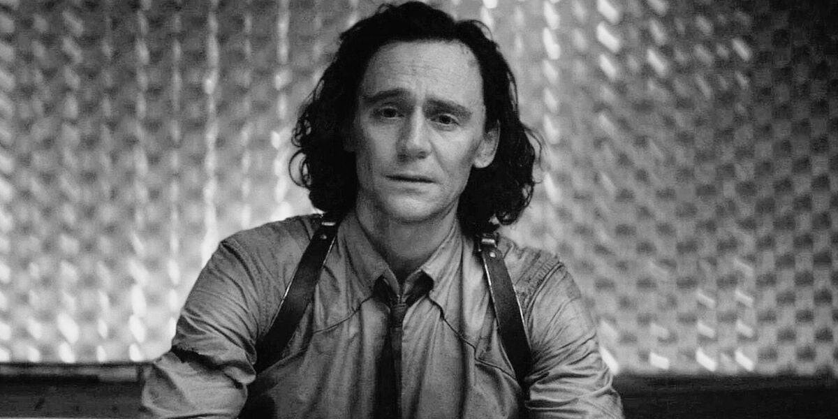 Loki (Tom Hiddleston) looking sad